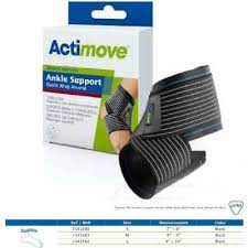 Actimove Sport Ankle Wrap Around Black Small